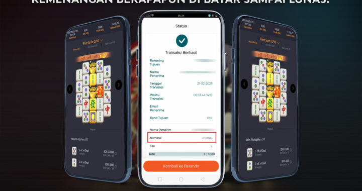 MEJASLOT Bukti Kemenangan Mahjong Ways 2 (PG Soft)