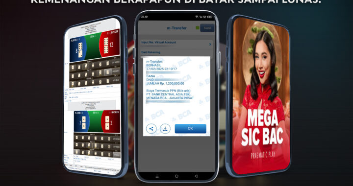MEJASLOT Bukti Kemenangan Mega Sic Bac (Pragmatic Play)
