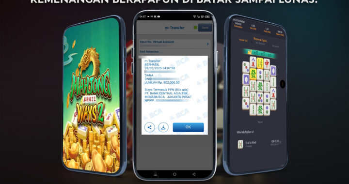 MEJASLOT Bukti Kemenangan PgSoft MAHJONG WAYS 2