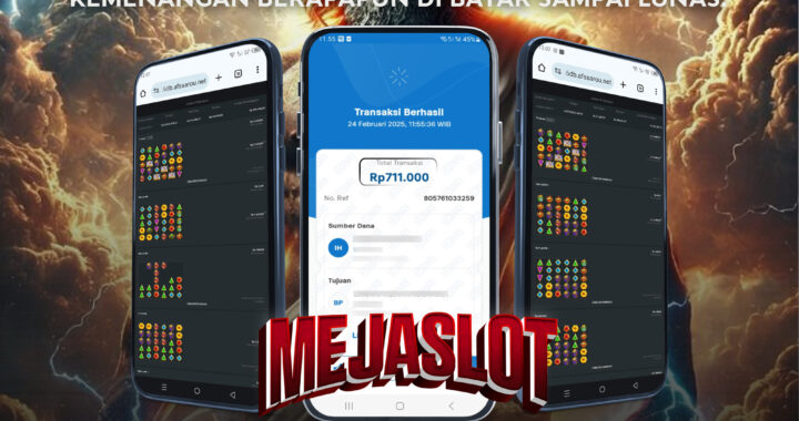MEJASLOT Bukti Kemenangan Pragmatic Play GATES OF OLYMPUS