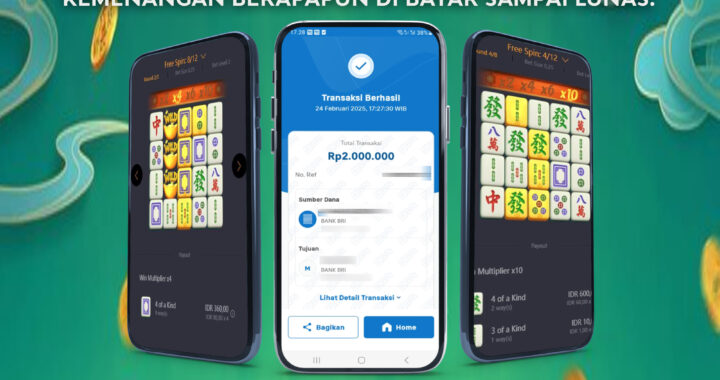 MEJASLOT Bukti Kemenangan PgSoft MAHJONG WAYS