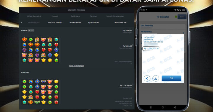 MEJASLOT Bukti Kemenangan Pragmatic Play Starlight Princess