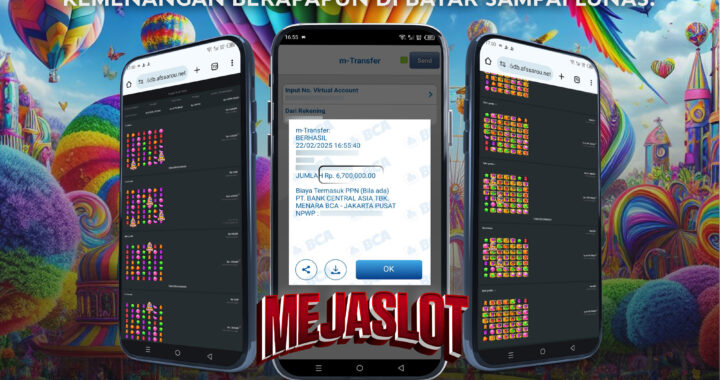 MEJASLOT Bukti Kemenangan Pragmatic Play SUGAR RUSH 1000