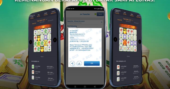 MEJASLOT Bukti Kemenangan Mahjong Ways (PG Soft)