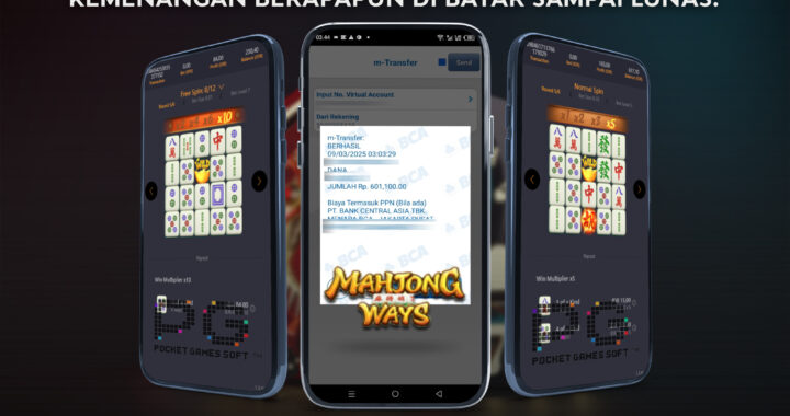 MEJASLOT Bukti Kemenangan Mahjong Ways (PG Soft)