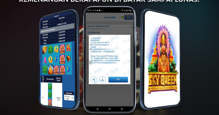 MEJASLOT Bukti Kemenangan Sky Queen (PlayTech)