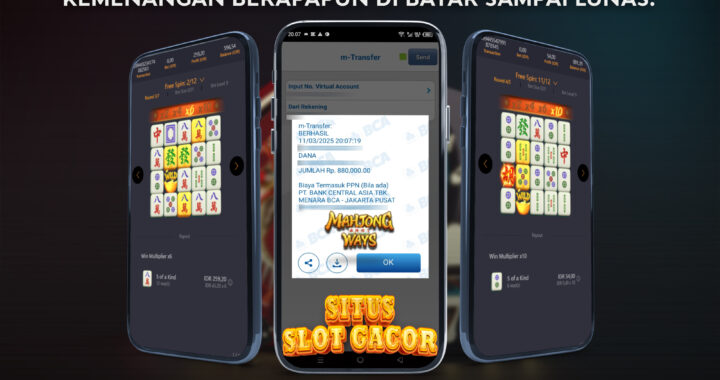 MEJASLOT Bukti Kemenangan Mahjong Ways (PG Soft)