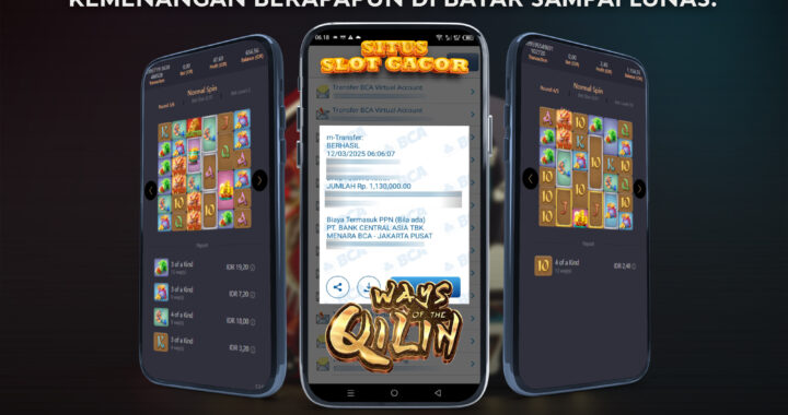 MEJASLOT Bukti Kemenangan Ways of the Qilin (PG Soft)