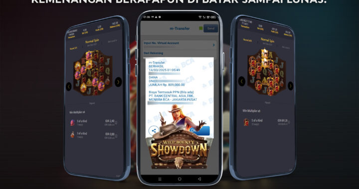 MEJASLOT Bukti Kemenangan Wild Bounty Showdown (PG Soft)