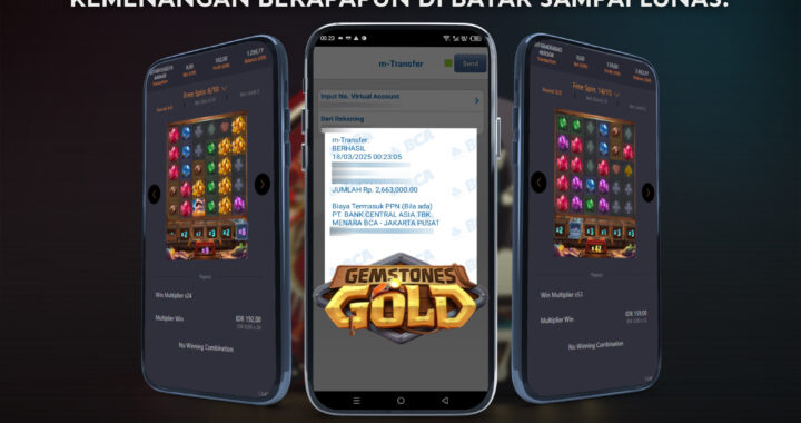 MEJASLOT Bukti Kemenangan Gemstones Gold (PG Soft)