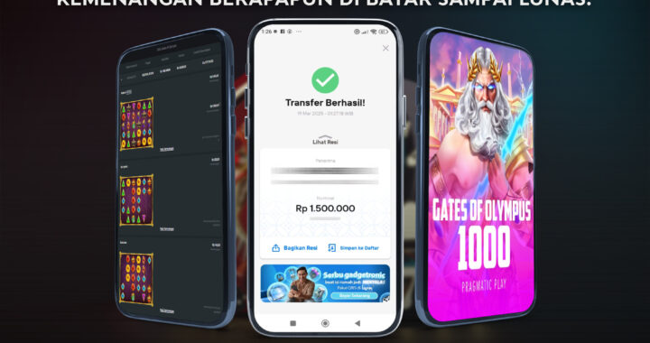 MEJASLOT Bukti Kemenangan EXCLUSIVE Gates of Olympus (Pragmatic Play)
