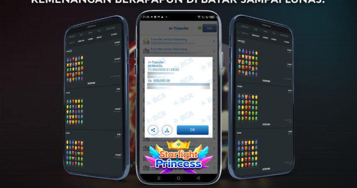 MEJASLOT Bukti Kemenangan Starlight Princess 1000 (Pragmatic Play)