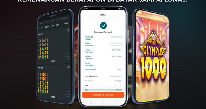 MEJASLOT Bukti Kemenangan Gates of Olympus 1000 (Pragmatic Play)