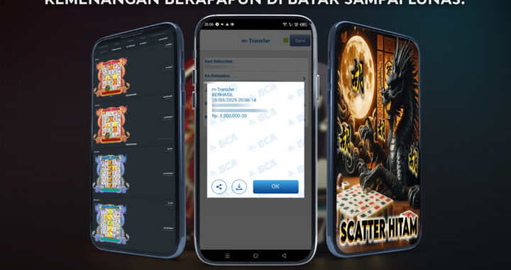 MEJASLOT Bukti Kemenangan Mahjong Wins 3 – Black Scatter (Pragmatic Play)
