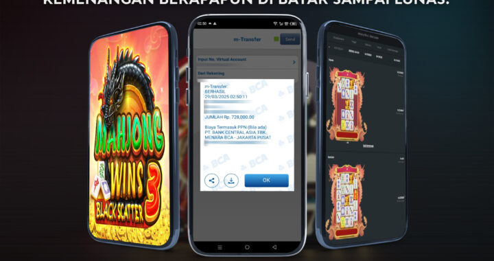 MEJASLOT Bukti Kemenangan Mahjong Wins 3 – Black Scatter (Pragmatic Play)