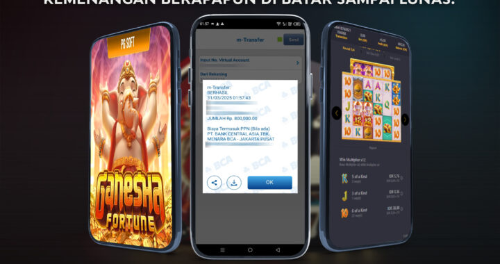 MEJASLOT Bukti Kemenangan Ganesha Fortune (PG Soft)
