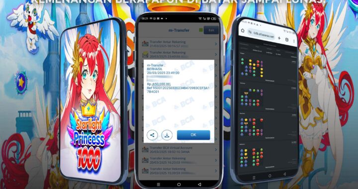MEJASLOT Bukti Kemenangan Starlight Princess 1000 (Pragmatic Play)