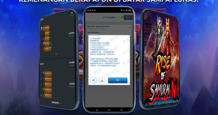 MEJASLOT Bukti Kemenangan Pragmatic Play Rise Of Samurai