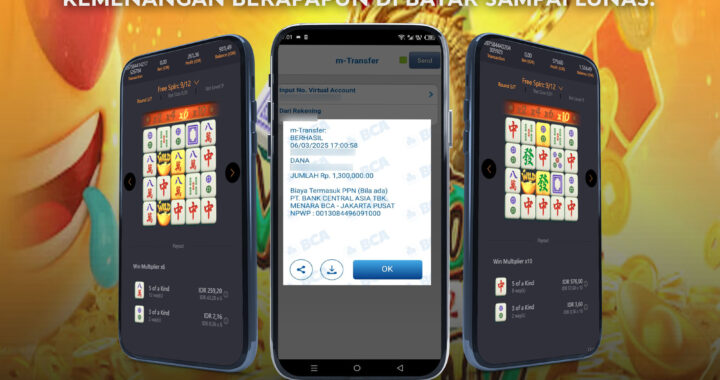 MEJASLOT Bukti Kemenangan Mahjong Ways ( Pg Soft )