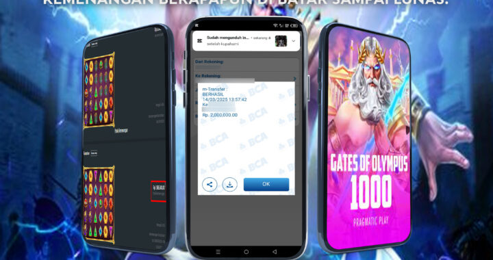 MEJASLOT Bukti Kemenangan Pragmatic Play Gates Of Olympus 