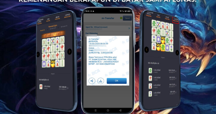 MEJASLOT Bukti Kemenangan PgSoft MAHJONG WAYS