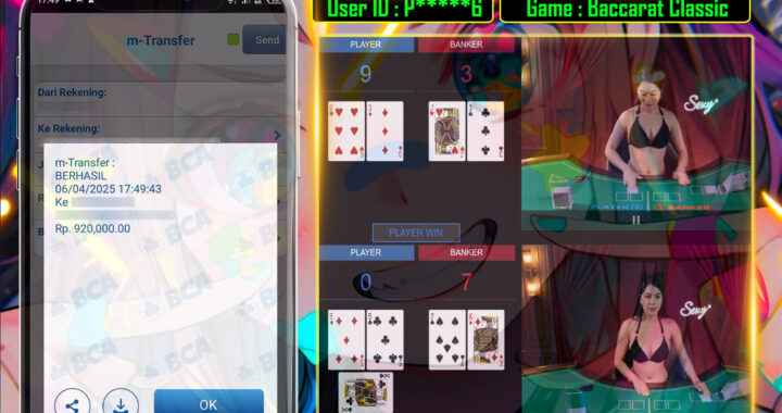 MEJASLOT Bukti Kemenangan SexyCassino BACCARAT CLASSICz