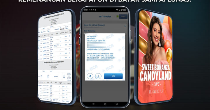 MEJASLOT Bukti Kemenangan Sweet Bonanza CandyLand (Pragmatic Play)