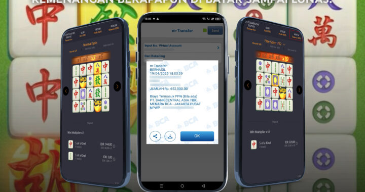 MEJASLOT Bukti Kemenangan Mahjong Ways1 ( Pg Soft )