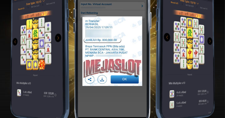 MEJASLOT Bukti Kemenangan PgSoft MAHJONG WAYS 2