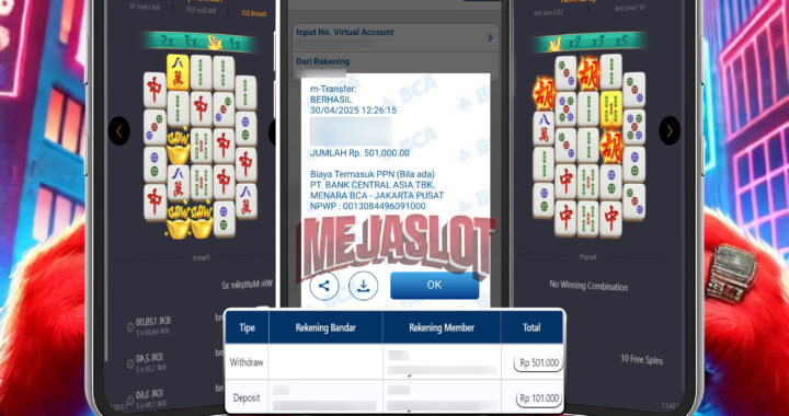 MEJASLOT Bukti Kemenangan PgSoft MAHJONG WAYS 2