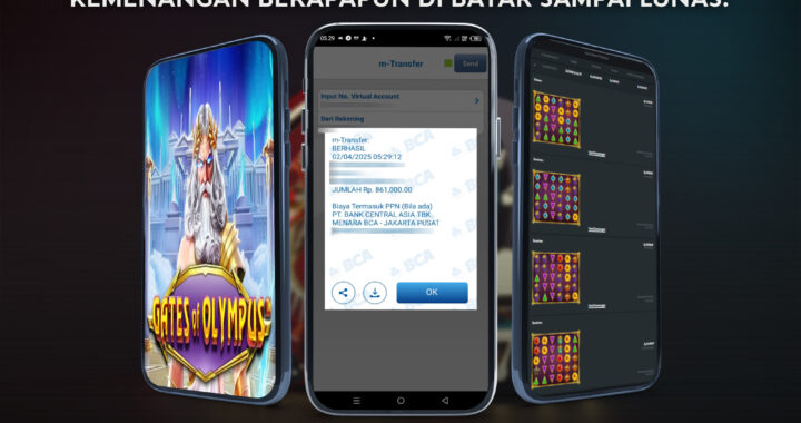MEJASLOT Bukti Kemenangan EXCLUSIVE Gates of Olympus (Pragmatic Play)