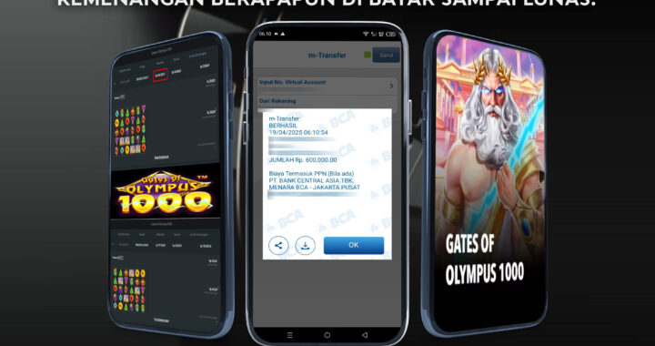 MEJASLOT Bukti Kemenangan Gates of Olympus 1000 (Pragmatic Play)
