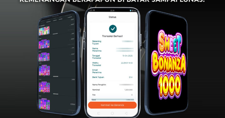 MEJASLOT Bukti Kemenangan Sweet Bonanza 1000 (Pragmatic Play)