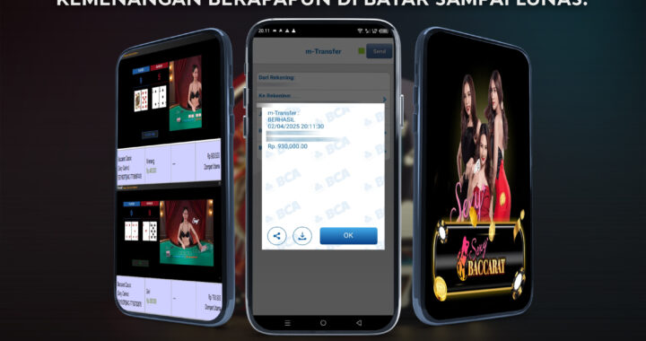 MEJASLOT Bukti Kemenangan Baccarat Classic (Sexy Casino)