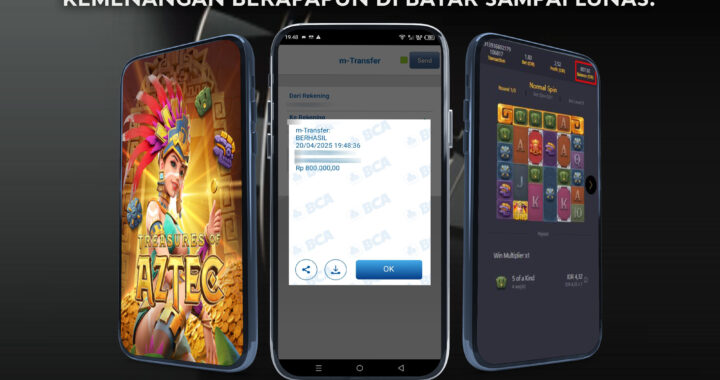 MEJASLOT Bukti Kemenangan Treasures of Aztec (PG Soft)