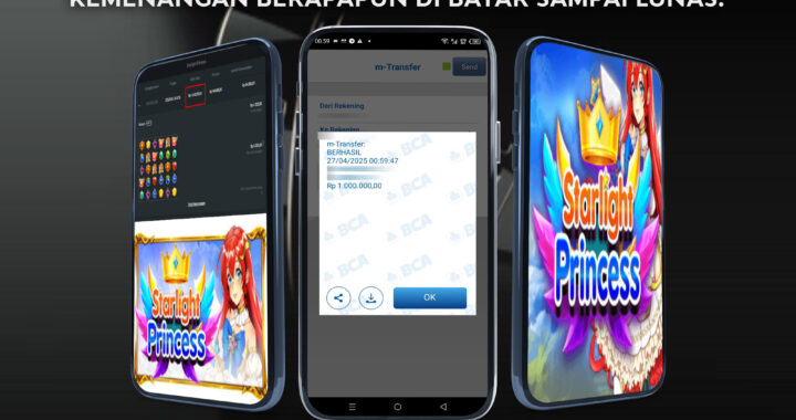MEJASLOT Bukti Kemenangan Starlight Princess (Pragmatic Play)