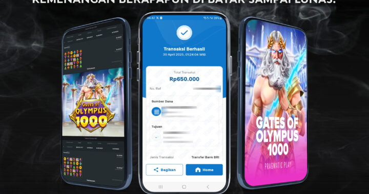 MEJASLOT Bukti Kemenangan Gates of Olympus 1000 (Pragmatic Play)