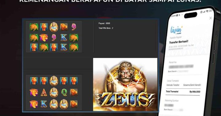 MEJASLOT Bukti Kemenangan ZEUS (CQ9) GAMING