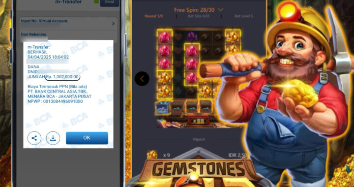 MEJASLOT Bukti Kemenangan Gemstones Gold ( Pg Soft ) 