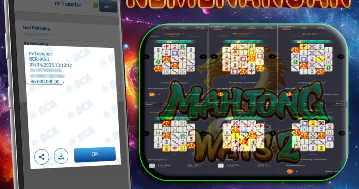 MEJASLOT Bukti Kemenangan PgSoft MAHJONG WAYS 2