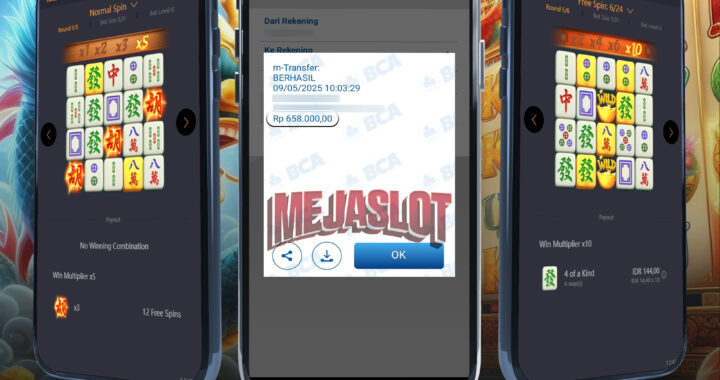 MEJASLOT Bukti Kemenangan PgSoft MAHJONG WAYS