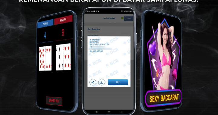 MEJASLOT Bukti Kemenangan Sexy Cassino BACCARAT CLASSIC