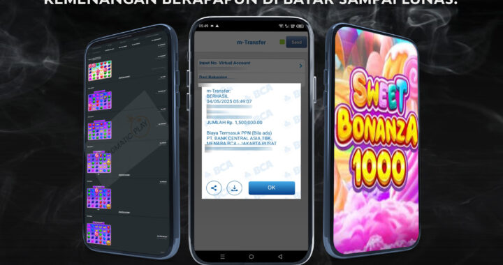 MEJASLOT Bukti Kemenangan Sweet Bonanza 1000 (Pragmatic Play)