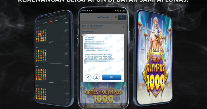 MEJASLOT Bukti Kemenangan Gates of Olympus 1000 (Pragmatic Play)